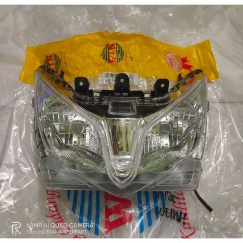 reflektor lampu depan Vario techno 125 fi LED old kzr