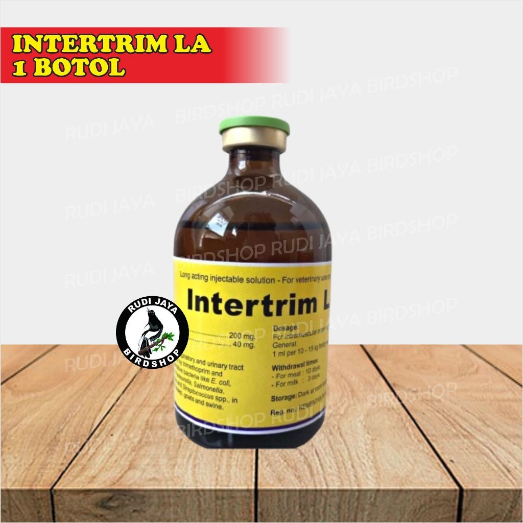 SEDIA INTERTRIM 100ML INTER TRIM ASLI TMC HOLLAND ORIGINAL OBAT ANTIBIOTIK HEWAN TERNAK