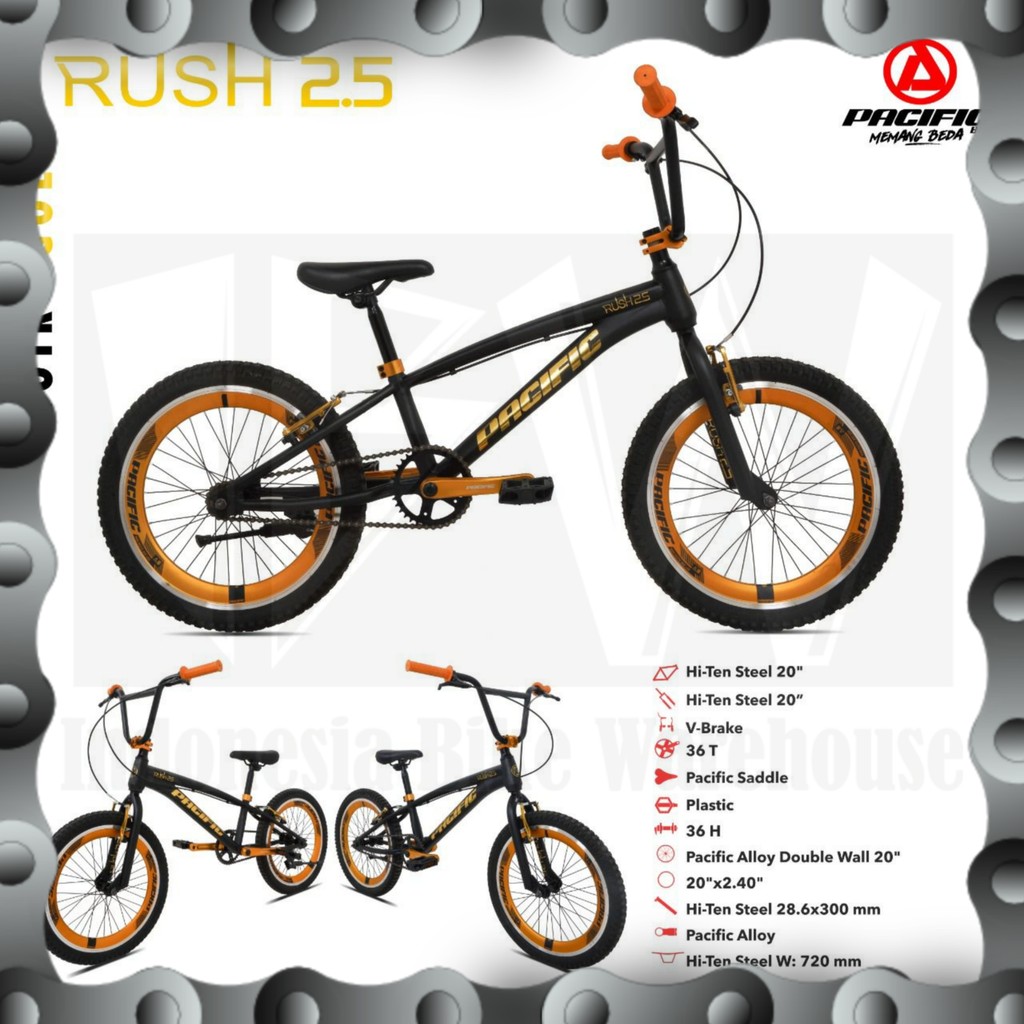 IBW - Sepeda BMX PACIFIC RUSH 2.5