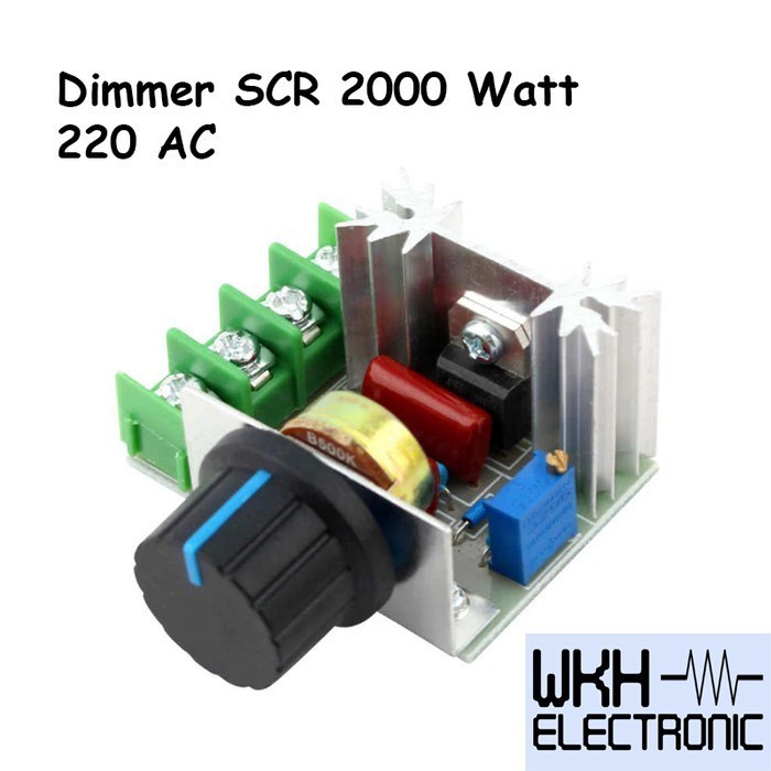 Dimmer SCR 2000W Watt AC Motor Speed Controller 220V AC PWM Regulator