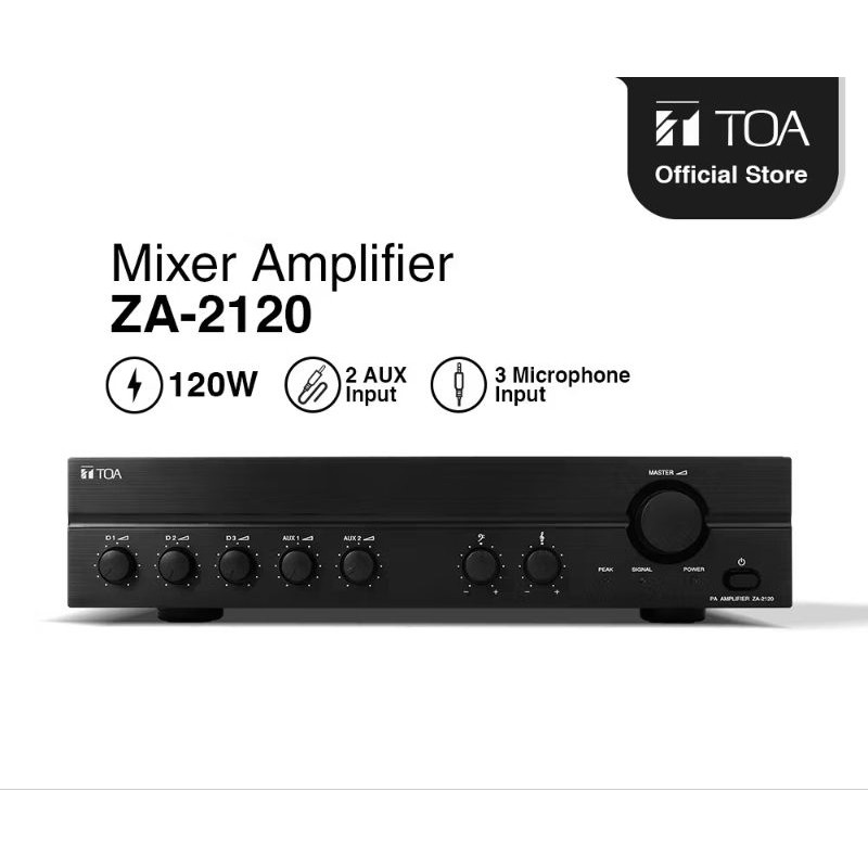 Amplifier speaker masjid TOA ZA-2120 ( 120 watt )