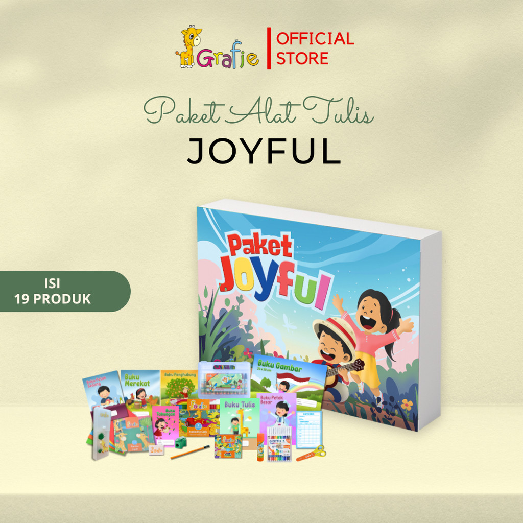 

Grafie Joyful Paket Alat Tulis Anak Lengkap