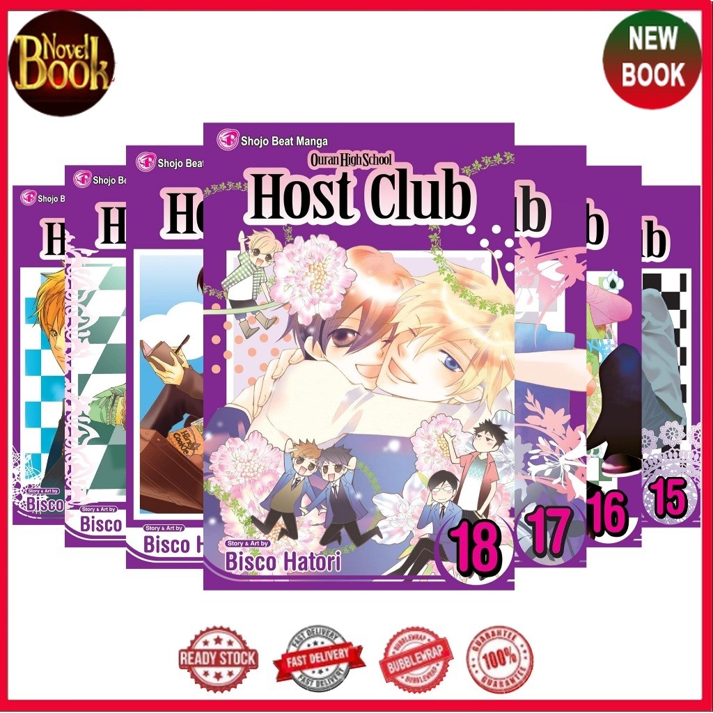Ouran High School Host Club (18 book series) - TokoNovelBook