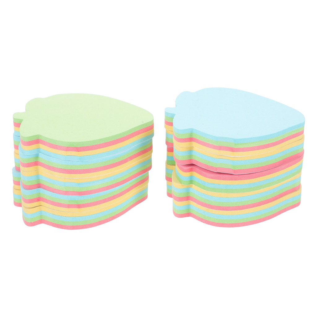 

10 Pcs Self Adhesive Reusable Notepad Portable Office School Mini Stationery Cute Self Stick Note Pads Teacher