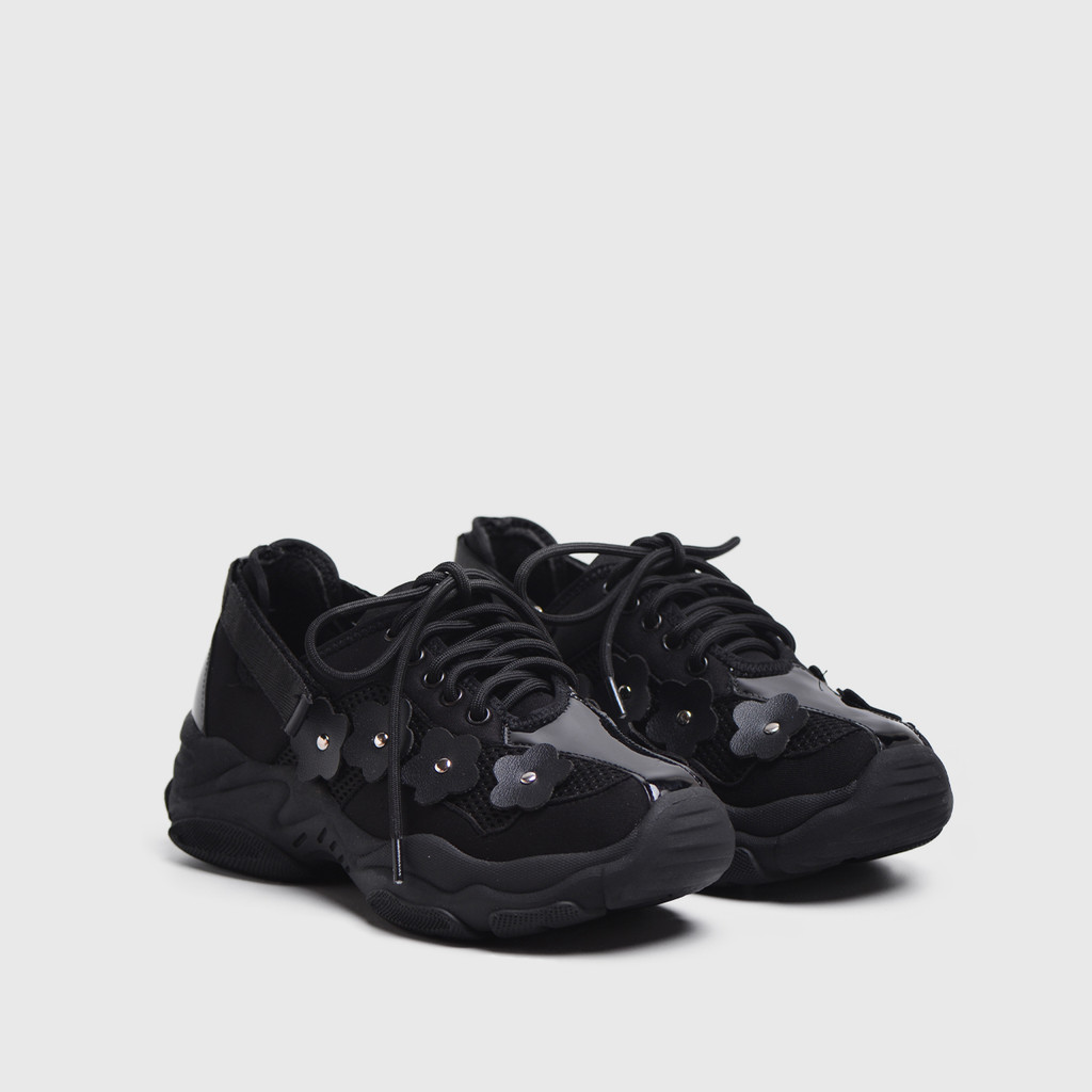 Adorable Projects - Rochella Sneakers Black - Sepatu Wanita