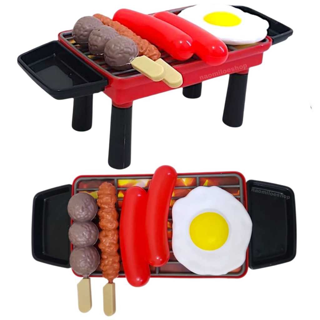 Angkringan BBQ Mainan panggangan angkringan Mainan SATE BARBEQUE mainan masak masakan