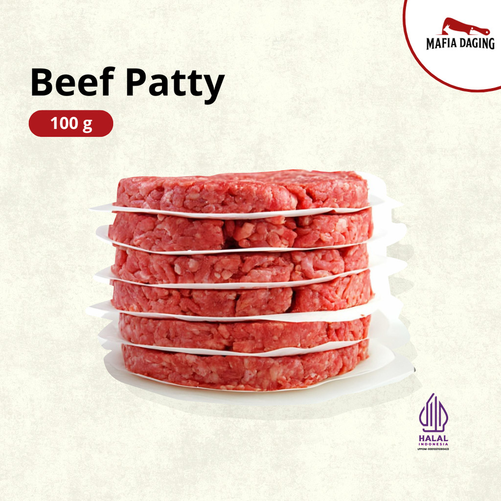 

[Mafia Daging] Premium Wagyu Beef Patty / Wagyu Beef Burger / Beef Burger Patty