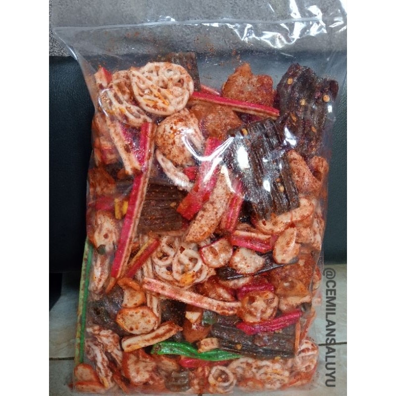 

SEBLAK KERING MIX/CAMPUR PEDAS JELETOT 1KG