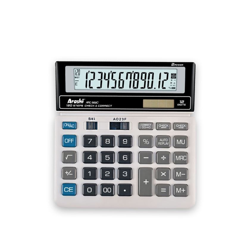 

KALKULATOR 12 DIGIT ARC 868C ARASHI