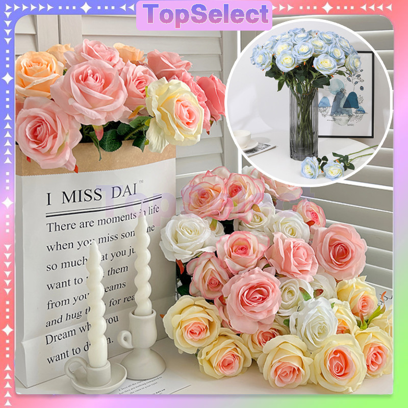 Imitasi Bunga / Bunga Mawar Palsu Mawar Palsu