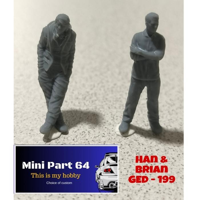 Diorama Diecast Figure FF GED-199 Miniatur Skala 64