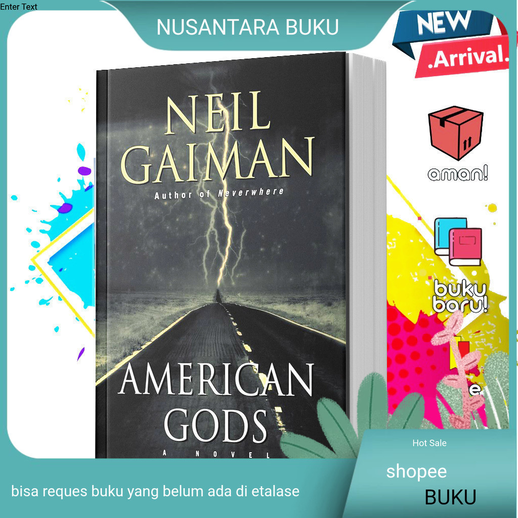 Buku American Gods (American Gods, #1) by Neil Gaiman