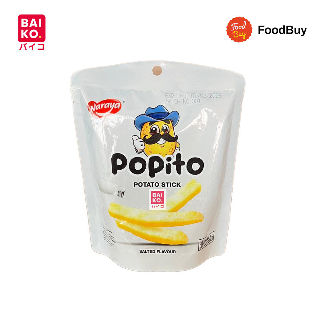 

Naraya Popito Stick Kentang Salted 40gr