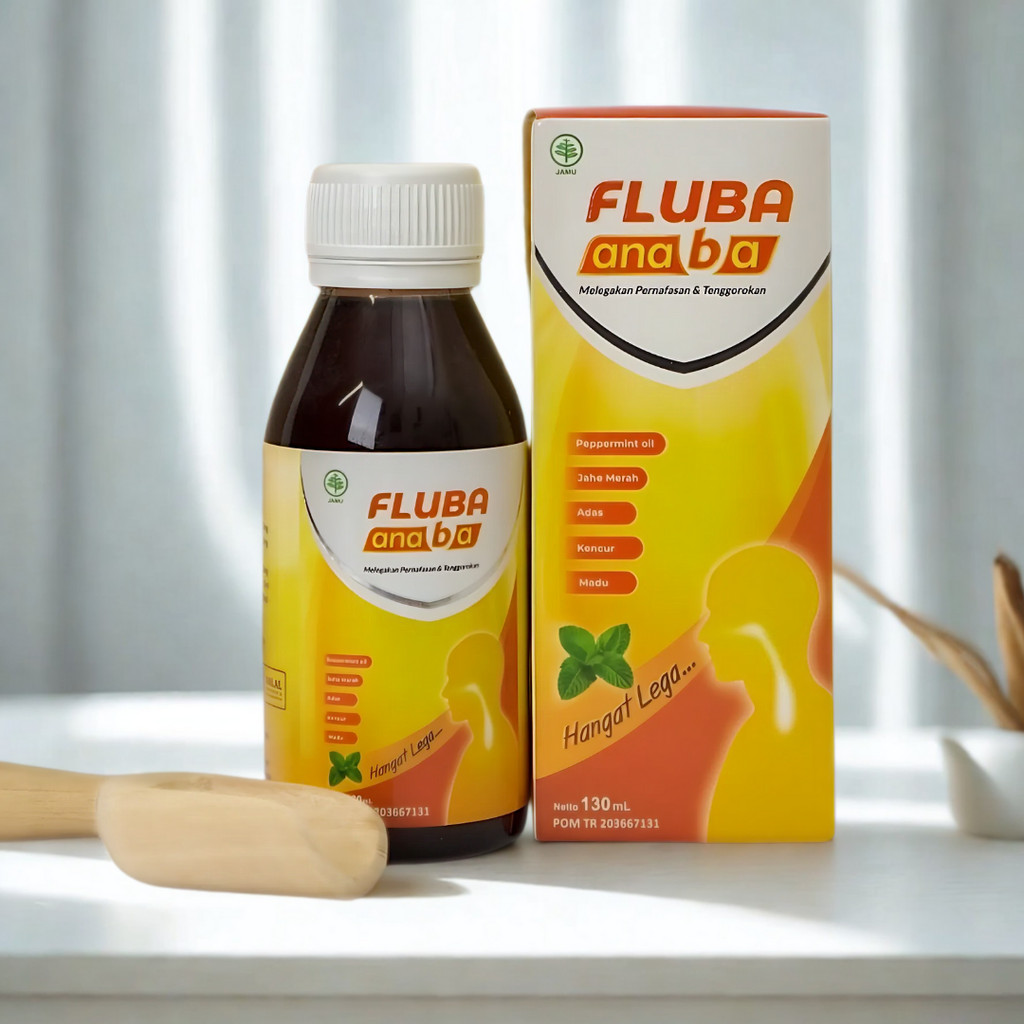 

Fluba Anaba - Mengatasi Masalah Pernafasan Dan Tenggorokan | 1 Botol
