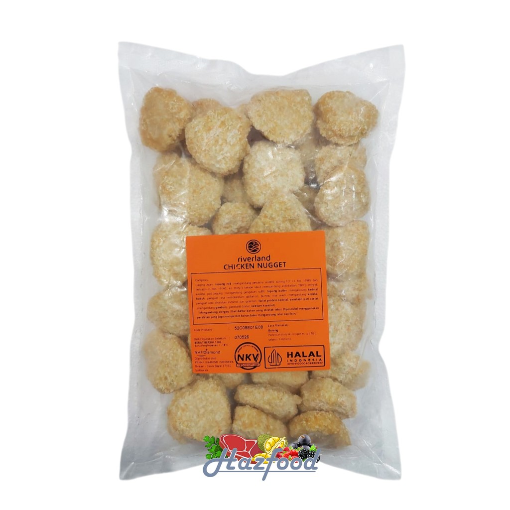 

Riverland Chicken Nugget 1 Kg - Nugget Ayam