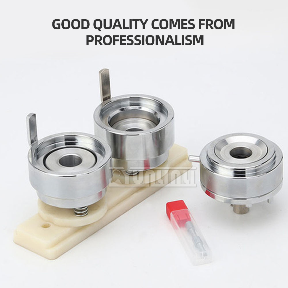 

25-75MM Badge Button Maker Dies for Button Pin Badge Press Maker Machine Punching Mould DIY Slide Rail Badge Making Mold 2025NEW