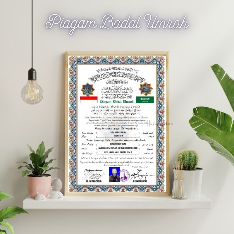 MER.SHOP SEHARI JADI SERTIFIKAT HAJI/ UMROH / BADAL HAJI/ BADAL UMROH,