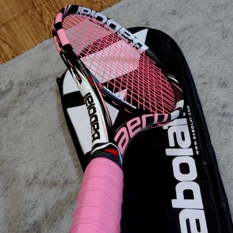 Ready Raket Tenis Buat Pemula ProDrive Woofer Carbon Siap Smash Ada Tas Free Grip