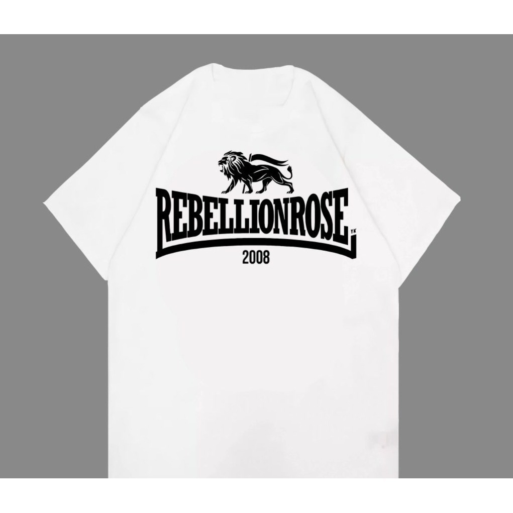 Kaos Rebellion Rose 2008 / Kaos Band RR / Kaos Band Musik Terlaris / Baju Distro Pria Wanita Bahan K