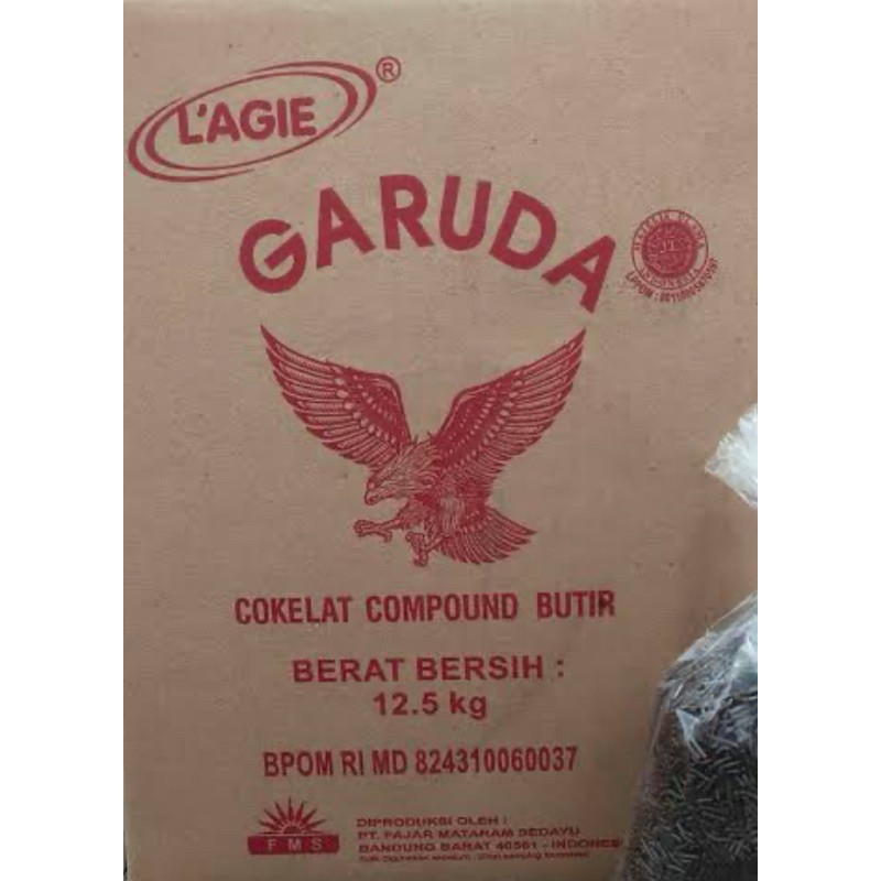 

MESIS COKLAT GARUDA COVER MERAH 12.5 Kg | COKLAT BUTIR PREMIUM | 1 DUS