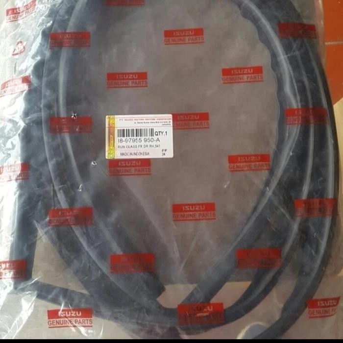 KARET REL KACA PINTU DEPAN ISUZU PANTHER KAPSUL ORIGINAL ISUZU