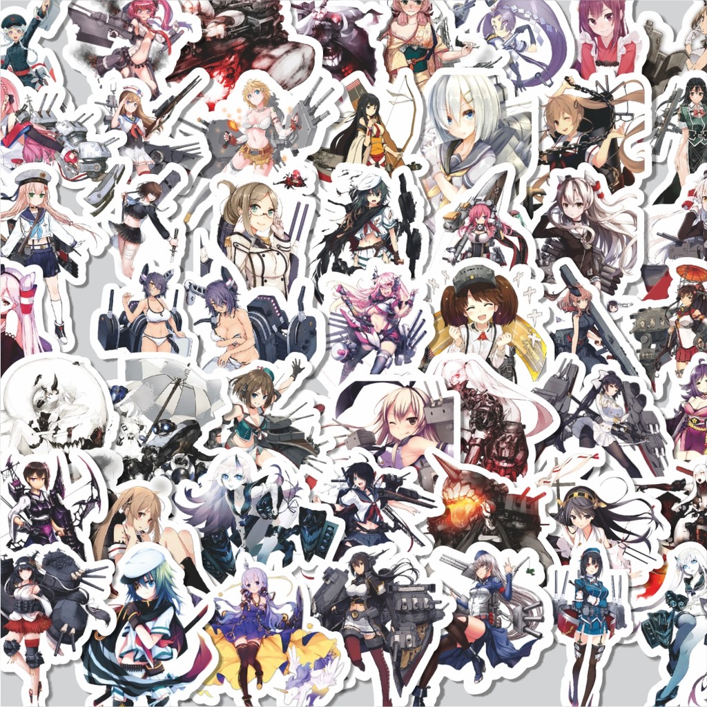 

Stiker Cutting Pack Stiker Anime Game Series Kantai Collection Character 7 Isi 100Pcs Series Aesthetic Lucu Keren Untuk Koper Bahan Vynil