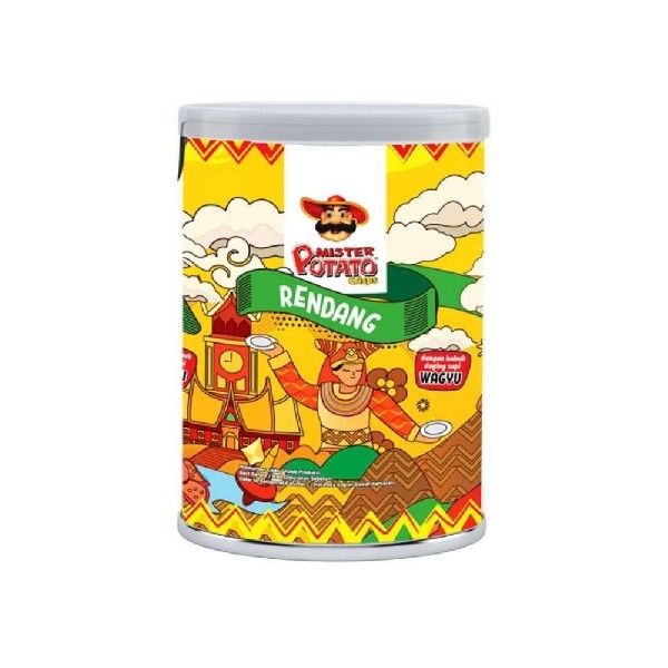 

Mister Potato Snack Crisps Rendang 35 Gram