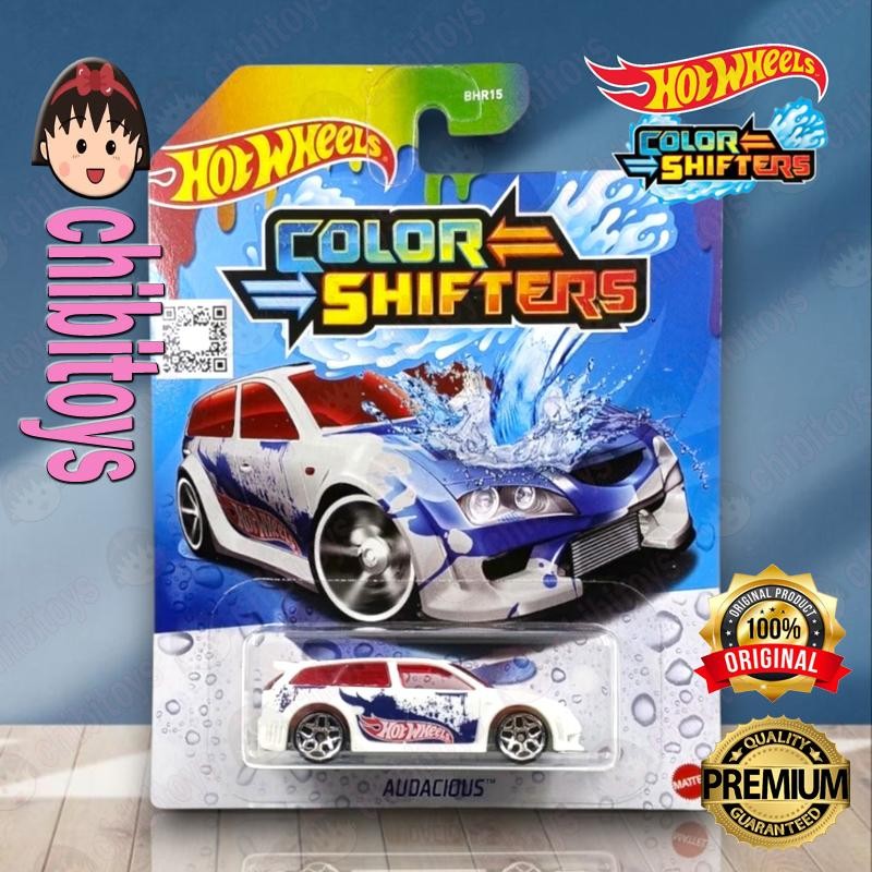 Hot Wheels Color Shifters Audacious Diecast Mobil Berubah Warna