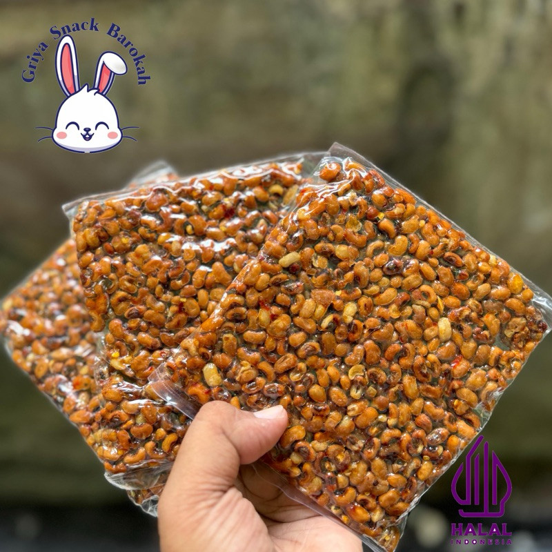 

Kacang beras / tolo pedas manis 375gram (3pcs) BEST SELLER