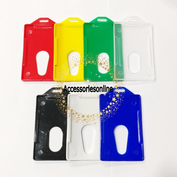 

Sale Tempat ID Card Frame Casing ID Card Holder / Name Tag - Kuning, PER 50 PCS Terlaris