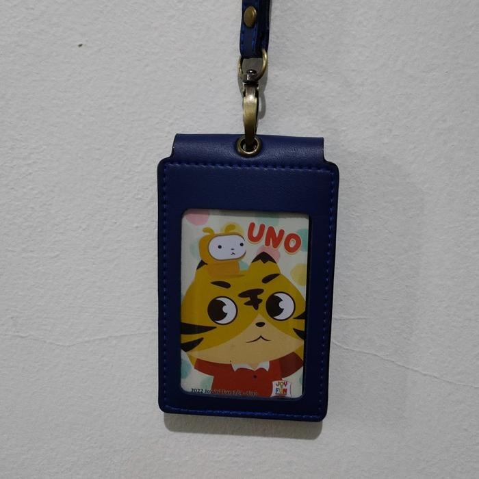 

Promo ID Card Holder Kulit Name Tag 1 mika new Foto - COKLAT TUA