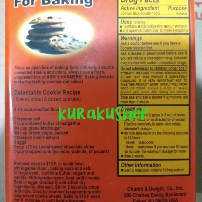 

baking soda arm & hammer