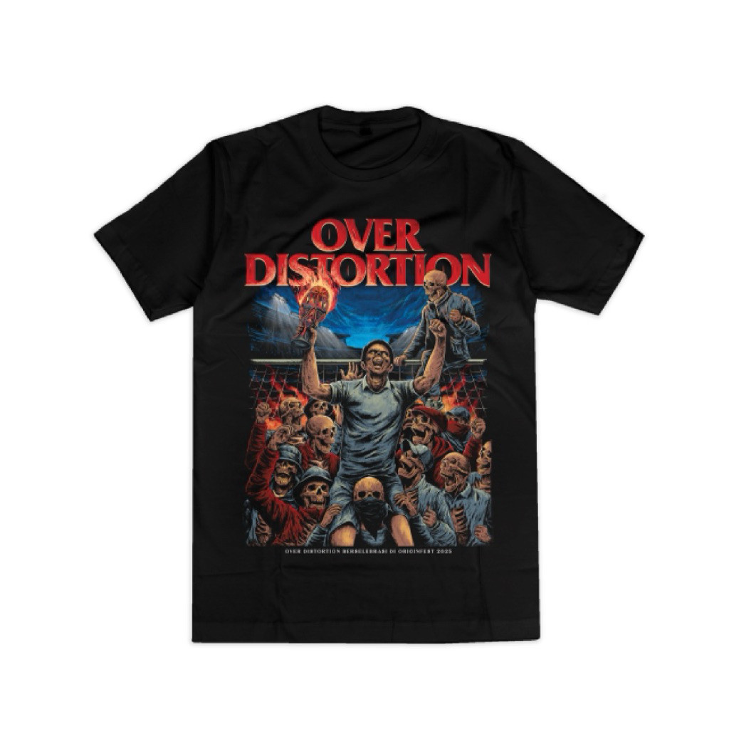 （TOP) Tshirt Over Distortion - Live at ORIGINFEST (black)