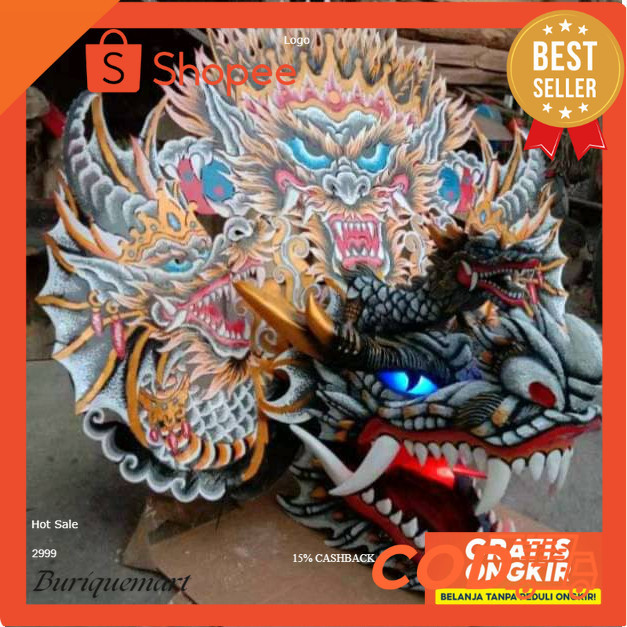 

PROMO BARONGAN |Barongan Versi Devil Kayu Bonus Kemul Panjang Mahkota Tinggal Pakai Ukuran Anak BRQ3 #n6