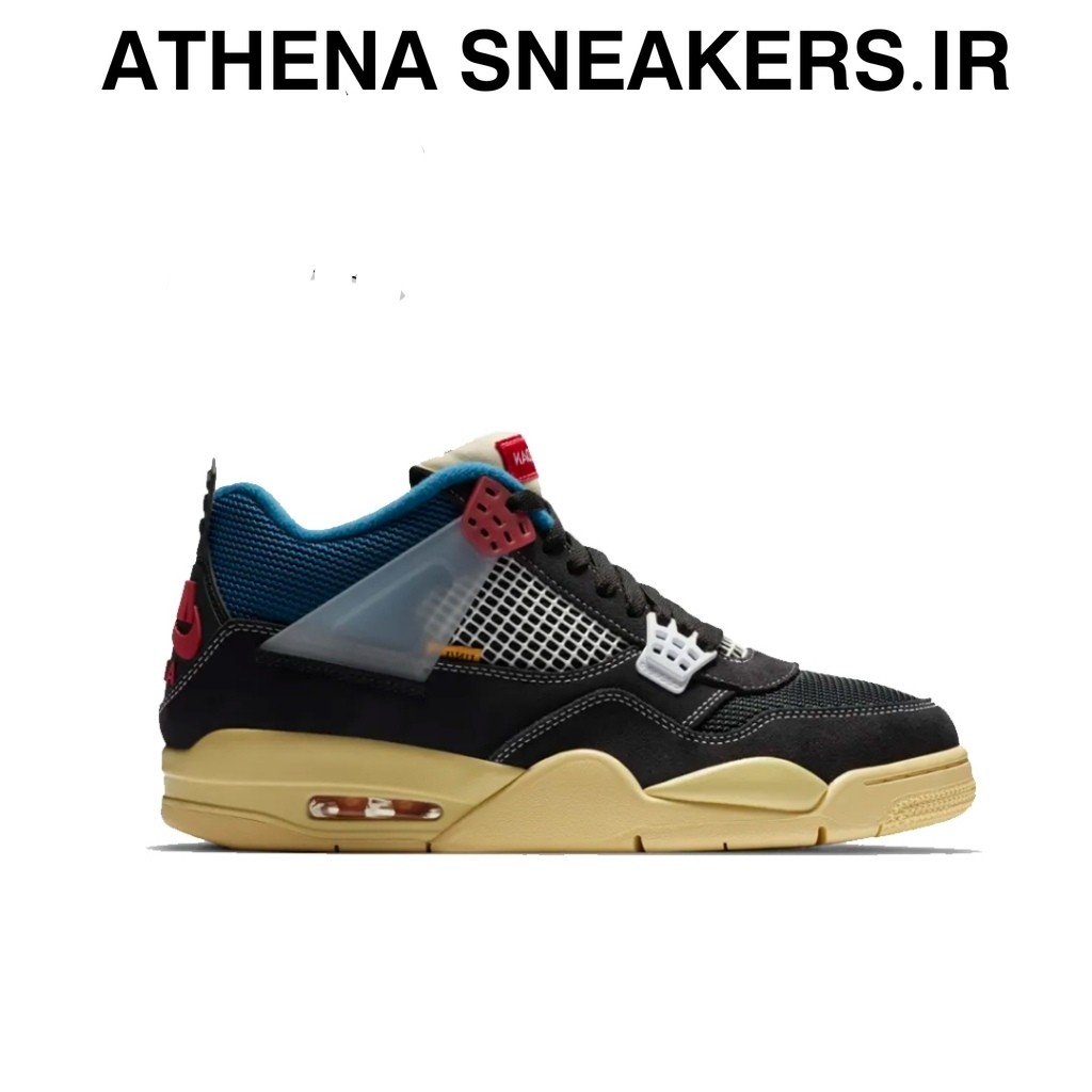 Sepatu Air Jordan AJ 4 Union La Noir BNIB Original