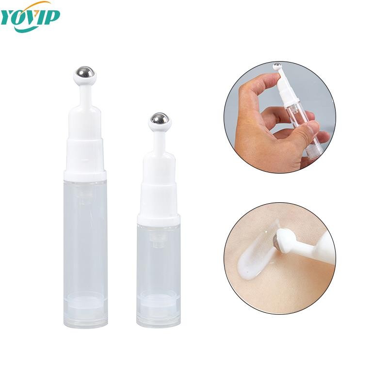 

5ml/10ml Empty Refillable Eye Cream Roller Bottle With Steel Ball Serum Lotion Essential Oil Cosmetic Storage Container