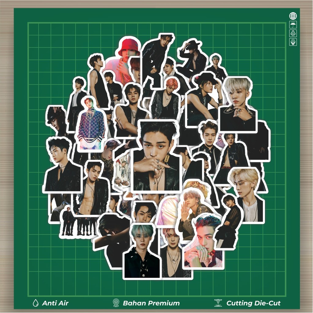 

HOT 50 PCS STIKER Stiker Korean Series Boyband NCT Mix Stiker Fashion Cars Decal Dingin Kartu Album Custom Vinyl Anti Air- Sticker Aesthetic Buku Journal Koper Casing HP Tablet Laptop Helm Motor Botol Minum