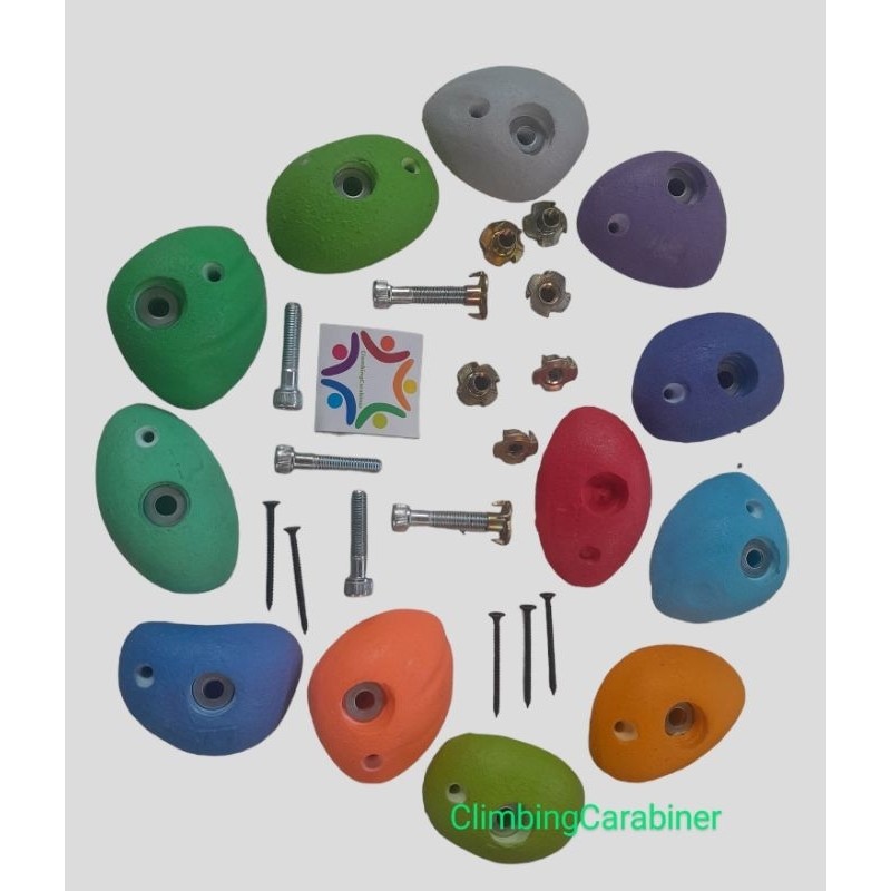 wall Climbing/Point Panjat Tebing/mini /Portable Size/Wall Climbing/14pcs