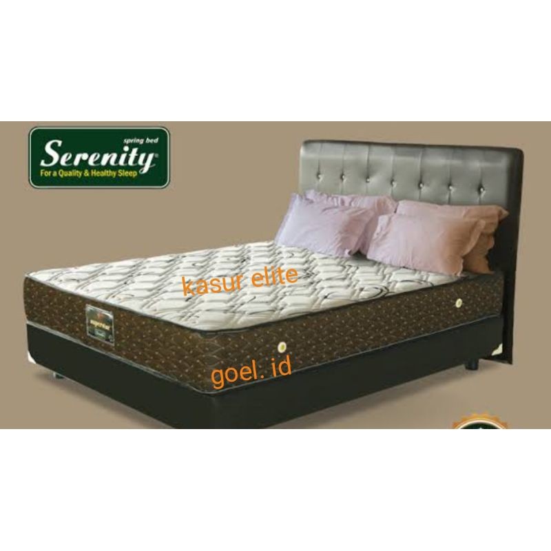 KASUR SPRINGBED ELITE SERENITY SUPERSTAR 90 120 140 160 180 / KASUR SPRINGBED BANDUNG / KASUR ELITE