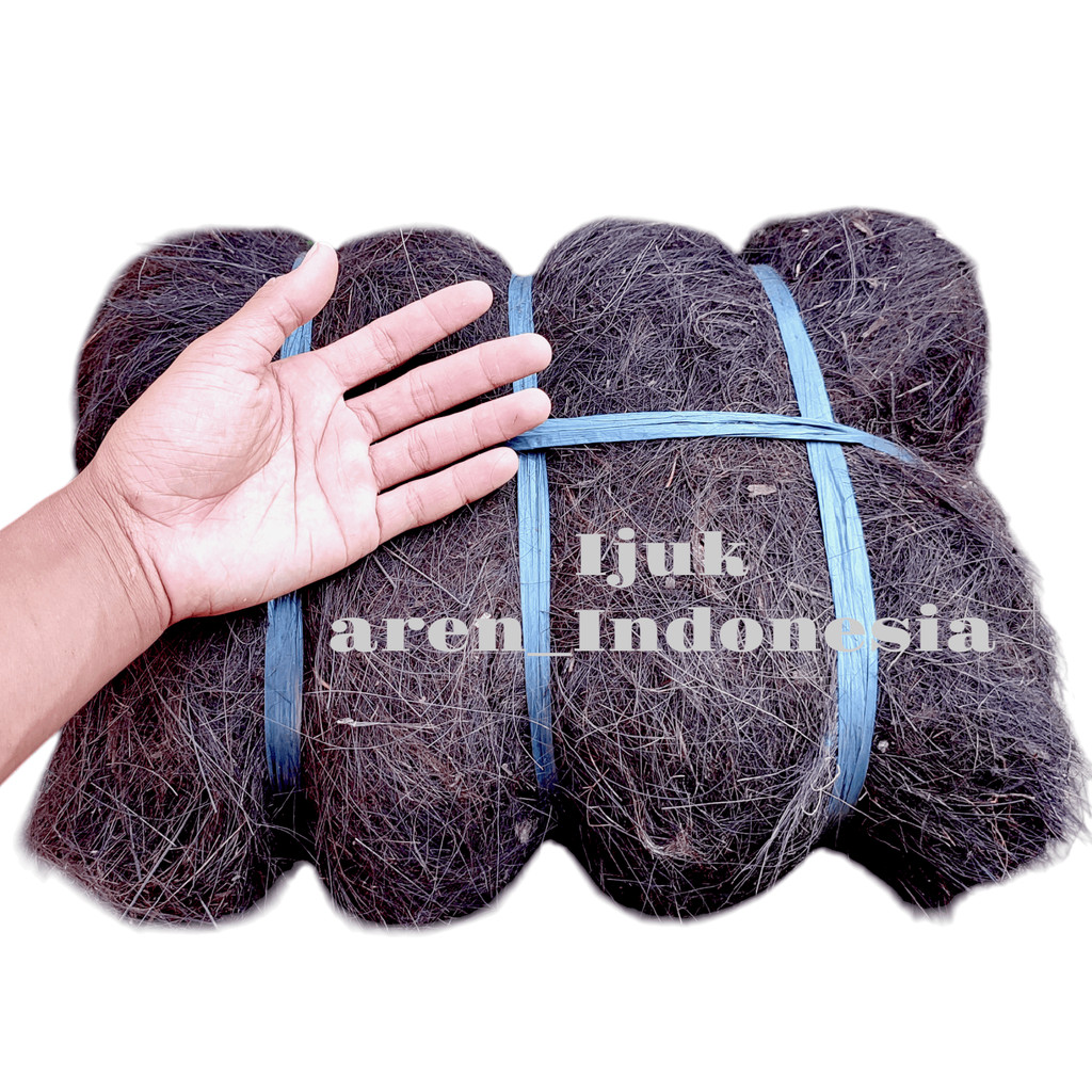 Ijuk aren resapan /ijuk aren filter air/ijuk aren/ijuk kakaban/ijuk /ijuk sapu/sapu ijuk 500gram