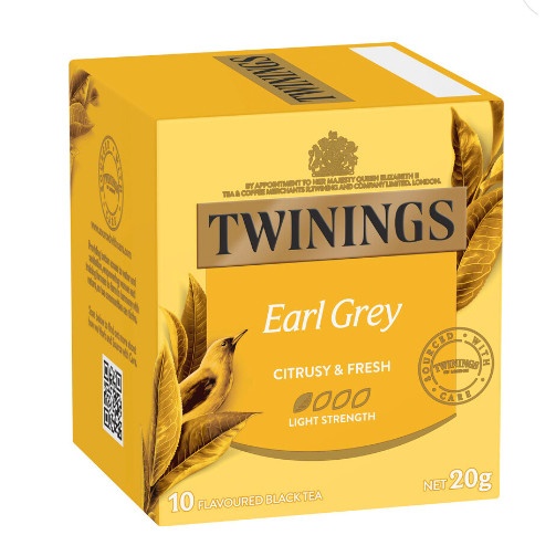 

Twinings Earl Grey Tea Bags 10 pack | 20g