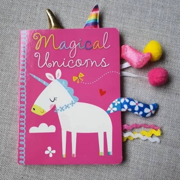 

Preschool (1-5 yo) book : Board Book Magical Unicorns