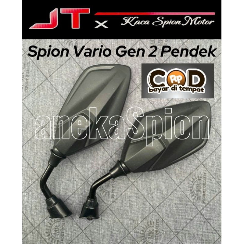 spion motor vario 125 160 new tangkai pendek hitam beat vario scoopy nmax