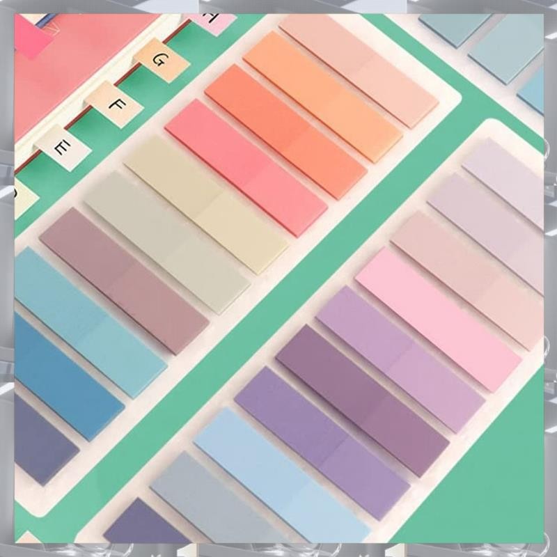 

Hot Selling-Books Tabs For Annotating,Sticky Tabs Clear Sticky Notes, Morandi Page Markers For Notebooks,Books Tabs For Annotati