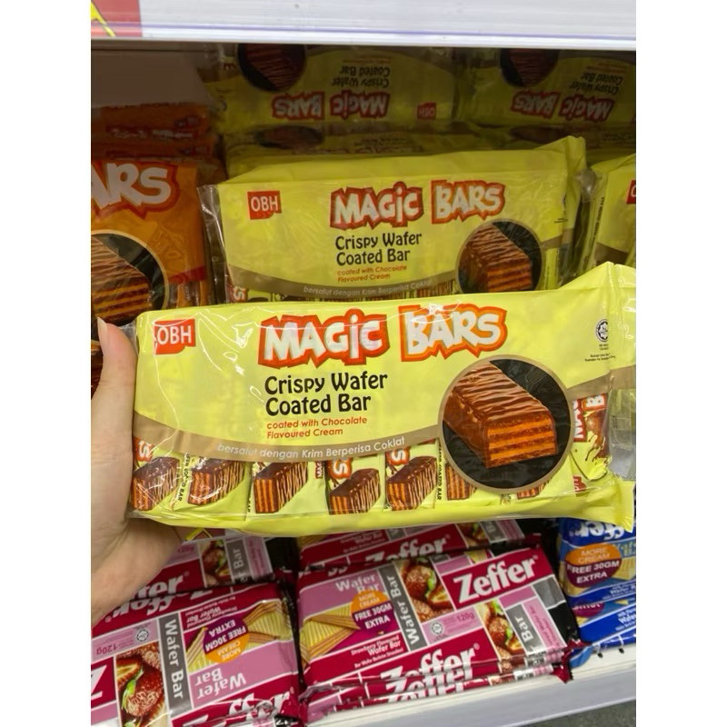 

magic bars crispy wafer coated bar isi 15 pcs