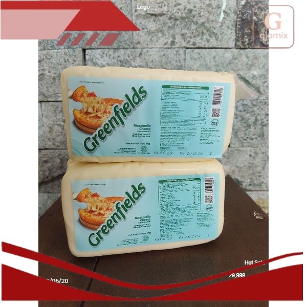 

KEJU MOZARELLA GREENFIELD 1KG MOZZARELLA CHEESE