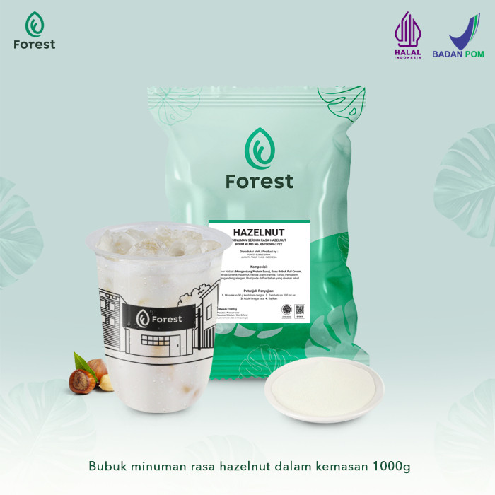 

Bubuk Minuman HAZELNUT Powder 1000 gr - FOREST