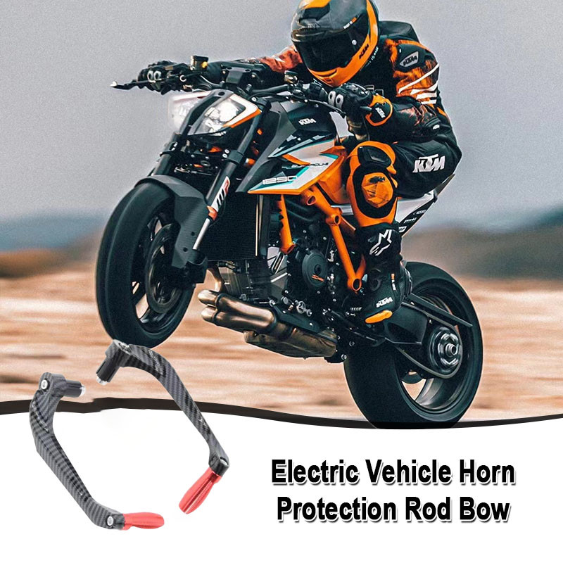 Aksesori Modifikasi Sepeda Motor CNC Pelindung Tangan Rem Kendaraan Listrik Klakson Batang Busur