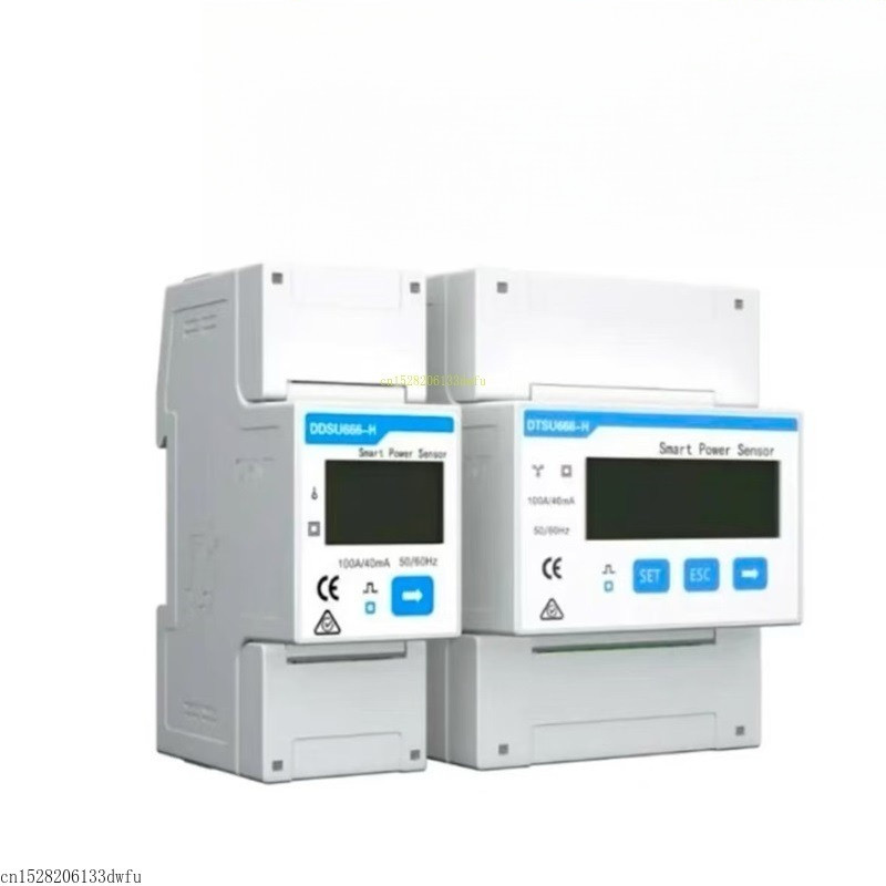 CHINT DDSU666-H DTSU666-H Single Three Phase DIN Rail Modbus RS485 Bi-directional Smart Energy Power
