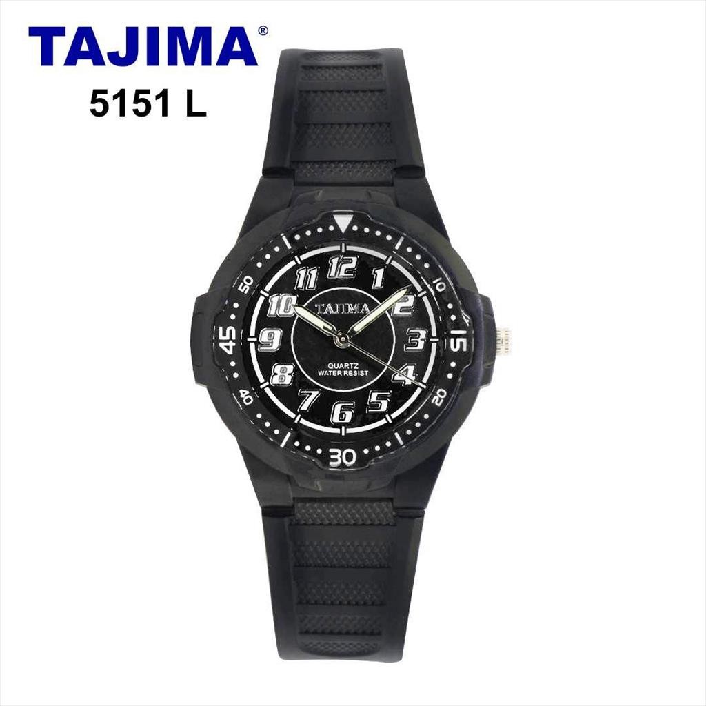 Jam Tangan Analog Sport Wanita Tajima 5151 Water Resist Original  Free BOX